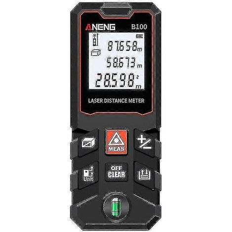 Outil de mesure numérique 40 m, 60 m, 80 m, 100 m, Ranfinder, mètre ruban électronique, règle, outil de roulette (1/5)