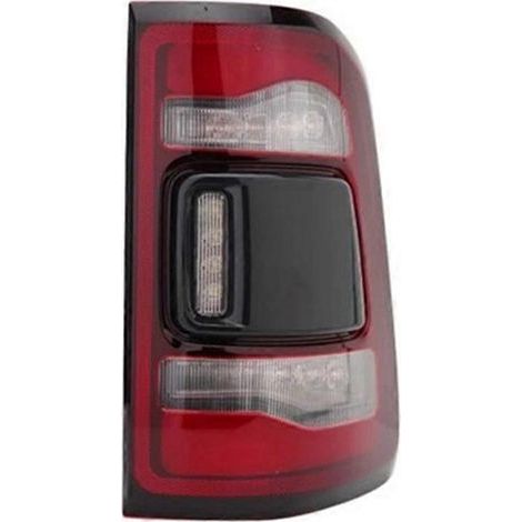 Rechte LED-Rückleuchte mit Bremslichtfunktion ohne Totwinkel-Assistent 55112992AD für Dodge RAM 1500 55112992AB 55112992AC