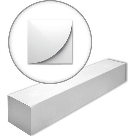 NMC CURVE-box ARSTYL Noel Marquet 1 carton 6 pièces 3d panneau mural design moderne blanc 0,84 m2