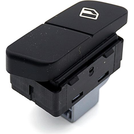 6Q0959855 est un interrupteur unique permettant de commander les vitres électriques des voitures Volkswagen Polo. (1/2)