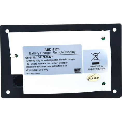 EM - Panneau de contrôle à distance avec afficheur LCD (1/4)