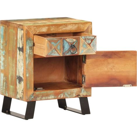 Maison Exclusive - Nachttisch 40x30x50 cm Recyceltes Massivholz
