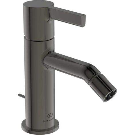 Miscelatore bidet JOY sporgenza 110 mm magnetico grigio con piletta IDEAL STANDARD (1/3)
