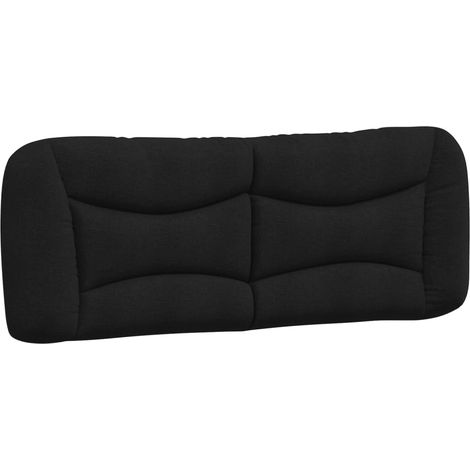 Coussin de tête de lit Hvar noir 140 cm tissu CFW96501 (1/5)