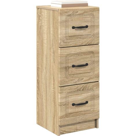 Maison Exclusive - Armoire à tiroirs Chêne Sonoma 33 x 34,5 x 87 cm