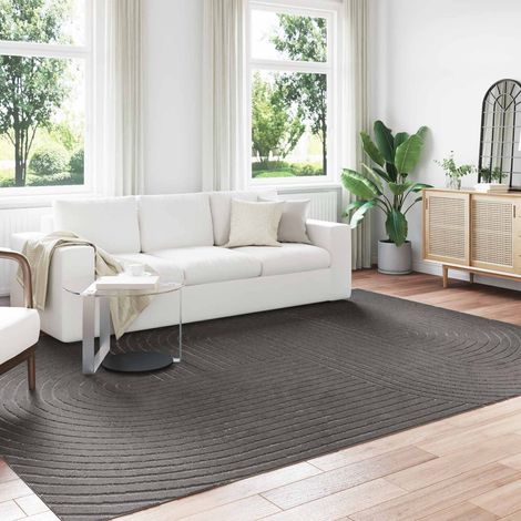 Bereichsteppiche PALMERAS Anthrazit 280 x 200 cm Polyester