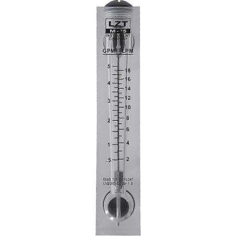 Débitmètre à montage sur panneau, 25-26 0,5-5 GPM 2-18 LPM (1/5)