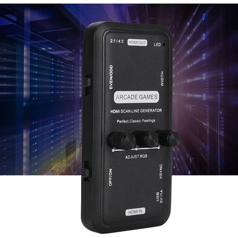 Générateur de Signal Vidéo HDMI Portable pour Bornes d'Arcade et Jeux Rétro (1/4)