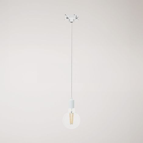 Creative Cables - Candeeiro de teto metálico para calhas - lâmpada incluída