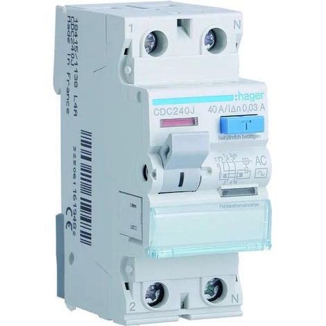 Polot Interruttore differenziale Hager 40A 30mA standard