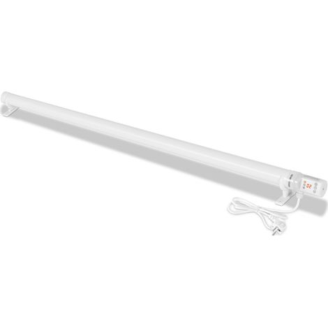 TolleTour Elektrische Gewächshausheizung 240 W mit Timer, Rohrheizung 1250 mm (1/5)