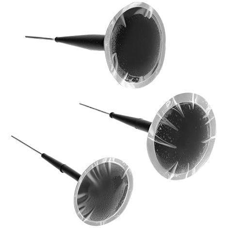 Kit Reparation Pneu Voiture - 4,5 x 40 mm, 6 x 50 mm, 9,5 x 50 mm, - Champignon Pneu avec Tige Enveloppée (1/3)