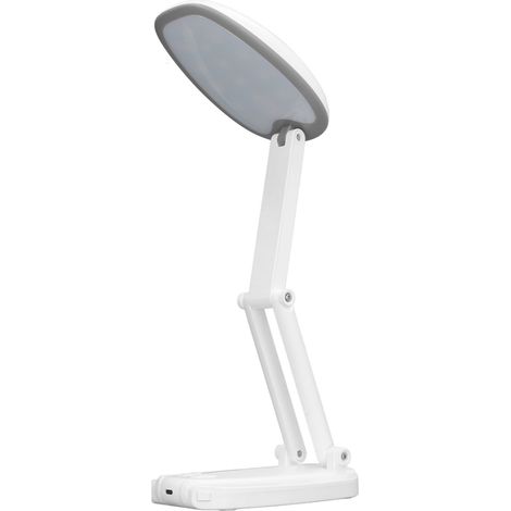 Lampe de bureau pliable, lampe de table LED multifonctionnelle avec batterie de charge, haut-parleur Bluetooth et port USB (1/5)