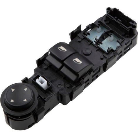 1 Interrupteur de lève-vitre, bouton-poussoir pliable, 2 voies, montage en surface, pour C4 04-11 (1/5)