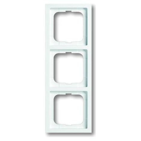 Cadre 3 Postes Futur Linear Blanc studio 2CKA001754A4502 ABB BJE74562