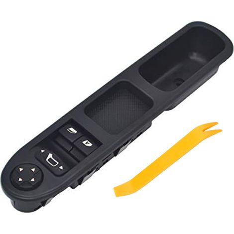Bouton Leve Vitre 207 ZEALfix 6554.QC Commande Reglage Retroviseur Electrique Fenetre Interrupteur Leve Vitre pour C3 Peuge -ot 207 CC SW (Avant Gauche) 13 points