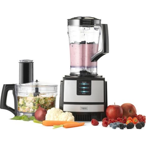 Küchenmaschine trebs 99394 550W Schüssel 1.2L Mixer 1.5L