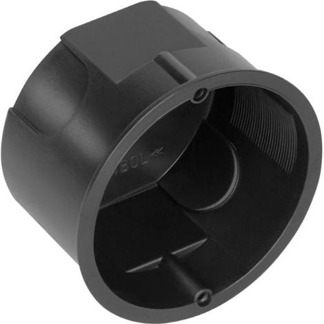Boîte d'Encastrement 60mm Profondeur - Noir - SILAMP