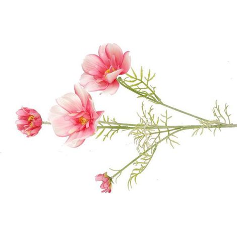 Fleur Artificielle - Cosmos Galsang - Tige Longue - Résistante À La Décoloration - 1 Pièce (1/5)