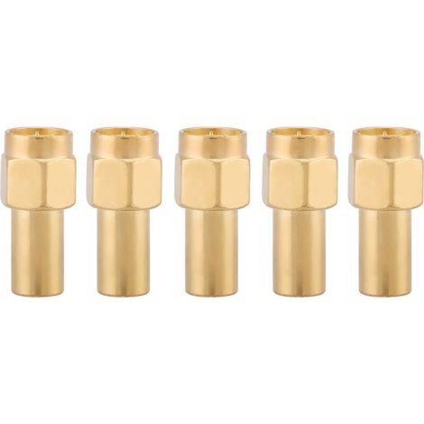 5 connettori RF coassiali SMA maschio, terminazione di carico 50 ohm 2 W -Crezuo