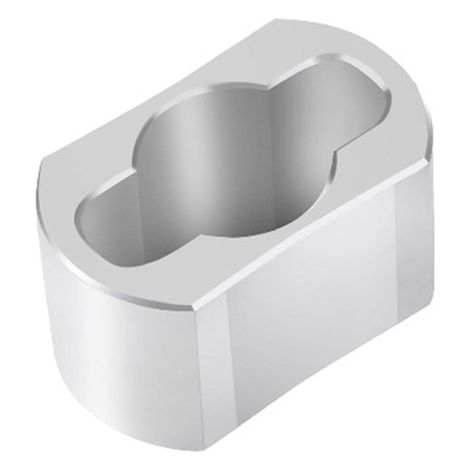 1 Farbe: Silber Material: Aluminium Scharnierbuchse für Heckklappe, passend für die rechte Seite der Heckklappe kompatibel mit japanischen Modellen. (1/4)