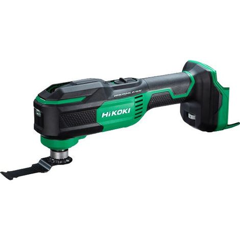 Hikoki (Hitachi) – Outil multifonction 18V Brushless – Moteur Brushless, angle d'oscillation 3,6° – Changement d'accessoires rapide – Pour bois dur et métal (1/8)