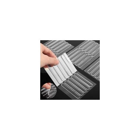 protection poignee porte - lot de 50 protège poignée porte transparents et protege mur pour poignée de fenêtre pour protéger contre les marques (1/5)