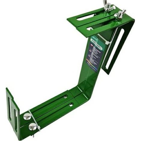 Soporte para balcones Greenmill, 2 unidades, color verde.