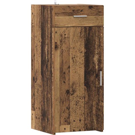 Storage Cabinet Old Wood 40 x 42.5 x 93 cm Engineered Wood vidaXL