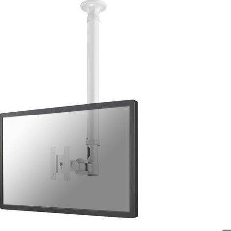 Medizinische Unterstützung - NewStar - FPMA-C100WHITE - Bildschirme bis zu 27" - Höhenverstellbar 25,4-68,6 cm - Max. 12 kg