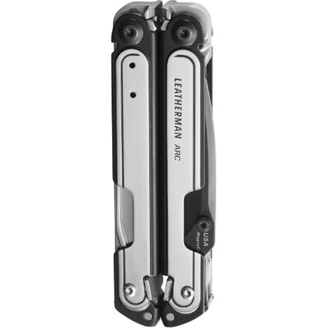 Multiherramienta Leatherman ARC® Black & Silver, ideal para todo terreno, 20 funciones, acero MagnaCut, bloqueo seguro, clip desmontable. (1/5)