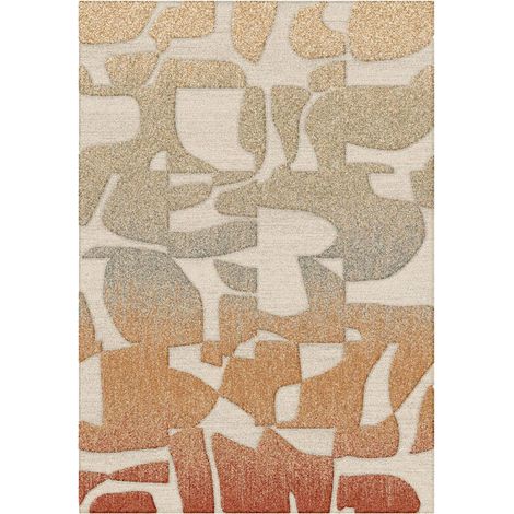 VIVARAISE - Tapis Vivaraise Kiara - Carbone - Polyester recyclé 200 x 290 cm (1/5)