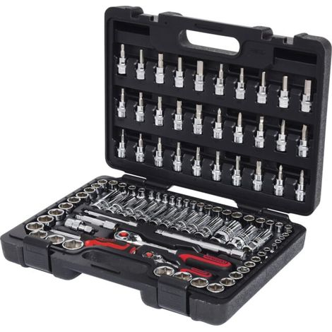 KS TOOLS 1/4"+3/8" CHROMEplus Coffret de douilles 99 pcs. - 918.0699 (1/5)