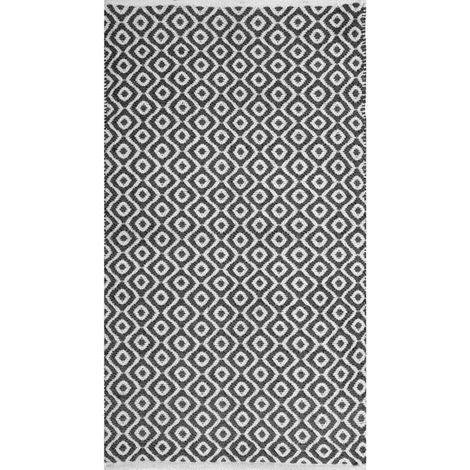 PROLOISIRS Tapis d'extérieur polyethylene 120x170 - nilborg gris
