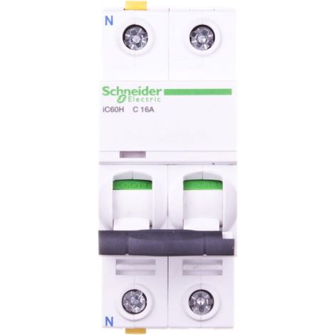 Disyuntor 1PN C 16A 10kA CA iC60HC161N A9F07616