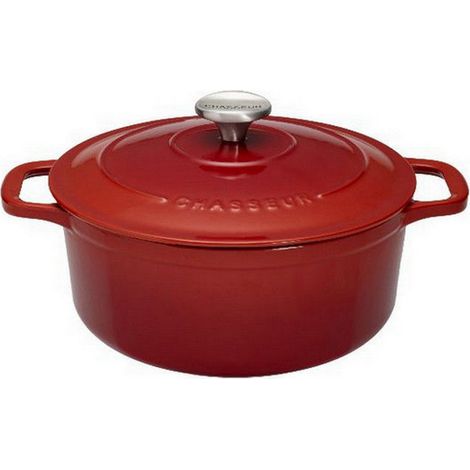 casseruola tonda in ghisa smaltata 22cm rubino sublime - PUC472258 - Chasseur