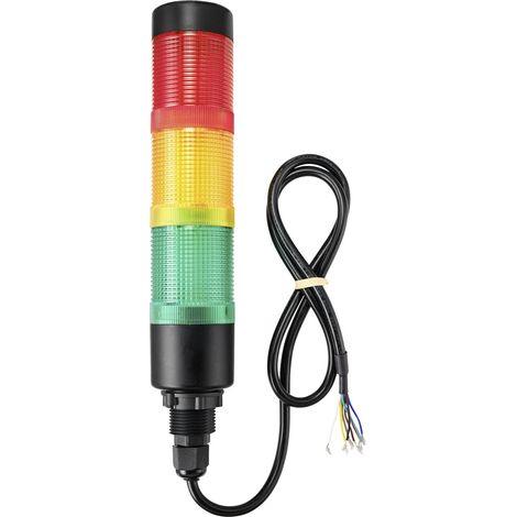 TRU COMPONENTS TC-11469364 Signalsäule  LED Rot, Gelb, Grün IP65 1 St.