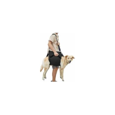 Hundetragetasche, Notfallrucksack, Pfotenstütze und Hunde-Rehabilitationstasche (XL, schwarz), Hebegeschirr zum Krallenschneiden, Tragetasche für ältere Hunde, Verletzungen (1/5)