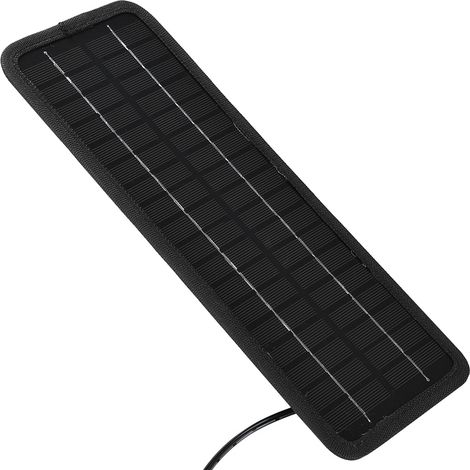 Panneau solaire pliable 12V 4.5W pour recharger batterie auto et PC portable (1/5)