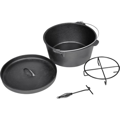 Dutch Oven cooking pot 9QT vidaXL (1/5)