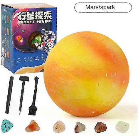 Jouets de fouilles archéologiques, peu de poussière, sans danger pour les yeux, jouets éducatifs et sûrs, jouets faits main, stimulent l'envie d'explorer et de créer. (1/5)