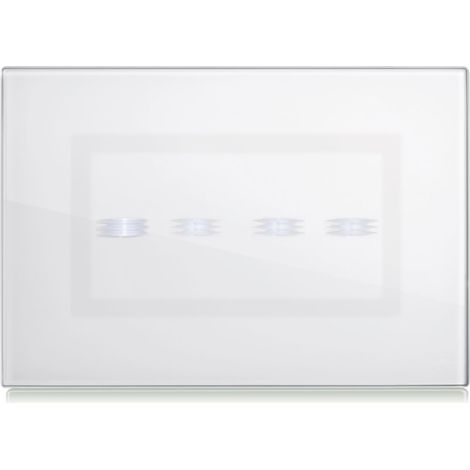 4Com AVE 44PVTC4BL Weiße Veratouch-Platte