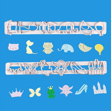 Moule silicone bricolage gateau outil déco pour pâte à sucre glaçage cuisson cupcake dessert 01 (1/2)
