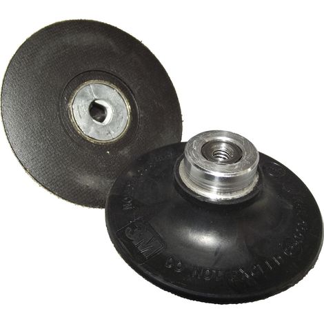 3M Stützteller DR-AC ø 76,2 mm Aufnahme 1/4 hart zu Roloc Fiberscheiben (1/2)