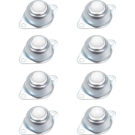 Roulettes à billes de transfert, lot de 8, roulettes universelles pour meubles, billes en nylon, roulettes pour équipements de transfert ou de transport (1/5)
