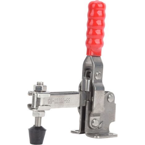 Pince à genouillère à dégagement rapide, acier inoxydable 304, outil à main, équipement de soudage, 227KKG GH-12130-SS (1/5)