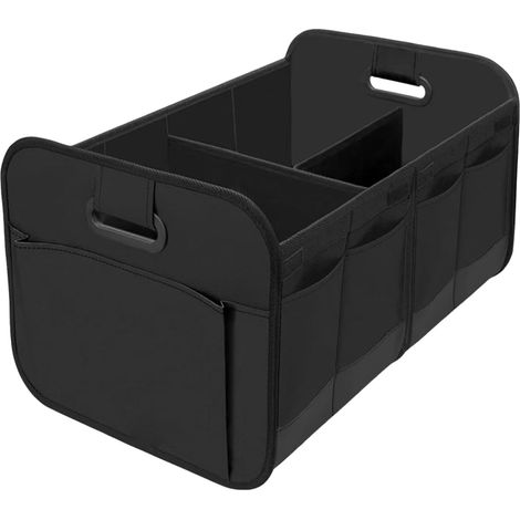 Organizador para maletero de coche: contenedor plegable, antideslizante y con múltiples compartimentos para la compra y el equipo de acampada. (1/5)