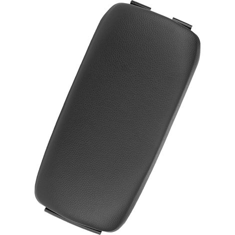 Housse d'accoudoir de Voiture, Housse de Console Centrale Noire, de Couvercle de Console Centrale pour 8P 2003-2013, 8P0864245P (Cuir) (1/5)