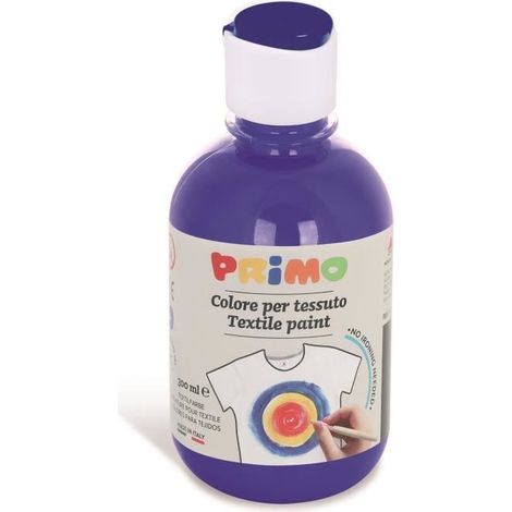Textile Flacon Peinture Acrylique 300 ml Bouchon Flux Control Bleu Outremer 500