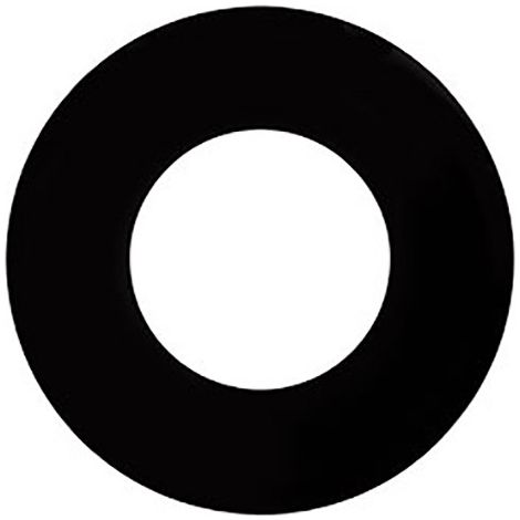 collerette - pour spot europole led up uni - rond - noir - fixe - europole 5705 (1/2)
